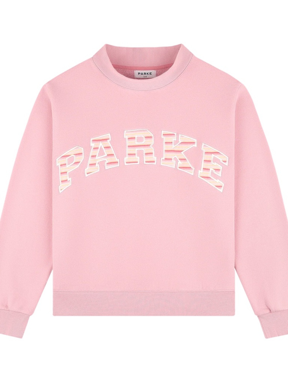 Parke Stripe Sweetpea Mockneck